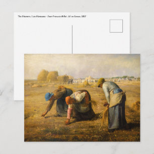 Jean-Francois Millet - Axensamlarna Vykort