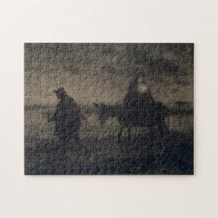 Jean-Francois Millet - Flygningen in i Egyptenen Pussel