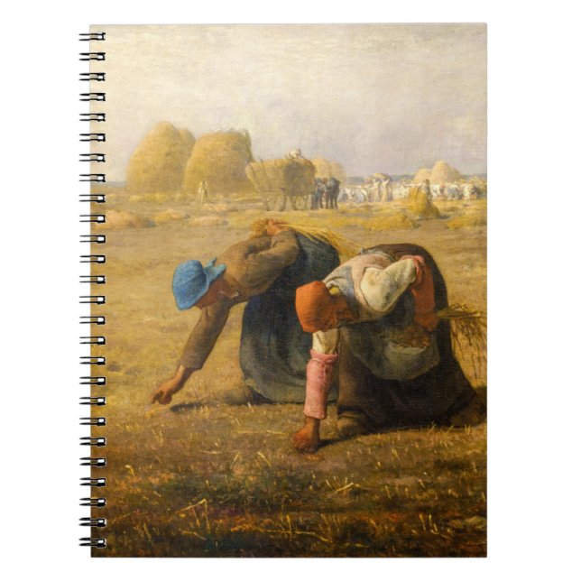 Jean-Francois Millet - Gleaners Anteckningsbok (Framsidan)