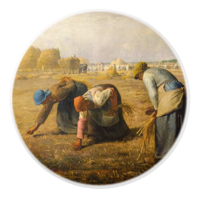 Jean-Francois Millet - Gleaners Knopp (Framsidan)
