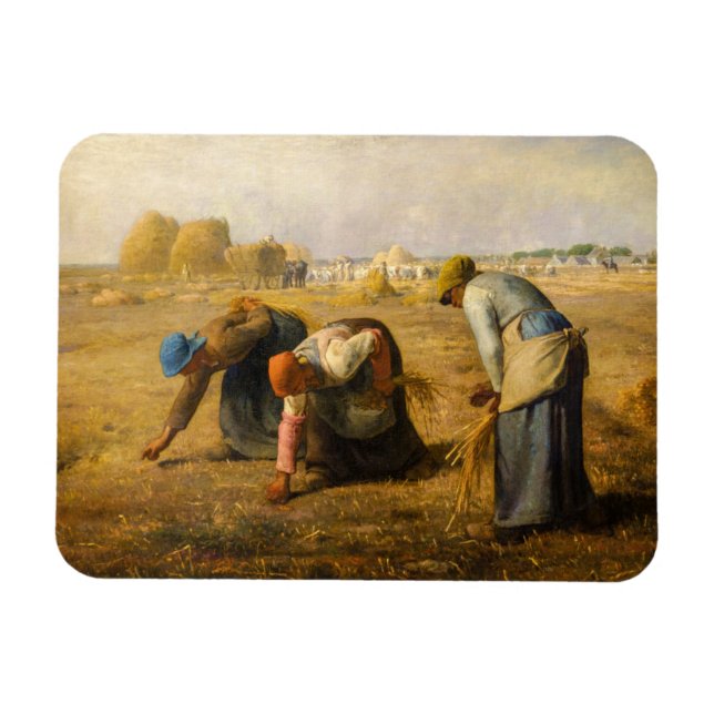 Jean-Francois Millet - Gleaners Magnet (Horisontell)