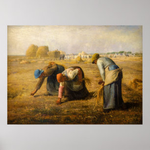 Jean-Francois Millet - Gleaners Poster