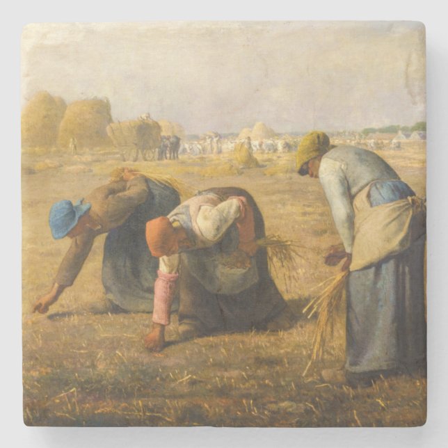 Jean-Francois Millet - Gleaners Stenunderlägg (Framsidan)
