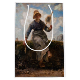 Jean-Francois Millet - Spinner Girl
