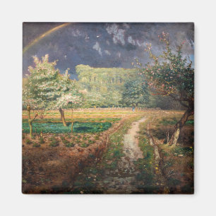 Jean-Francois Millet - Vår vid Barbizon Magnet