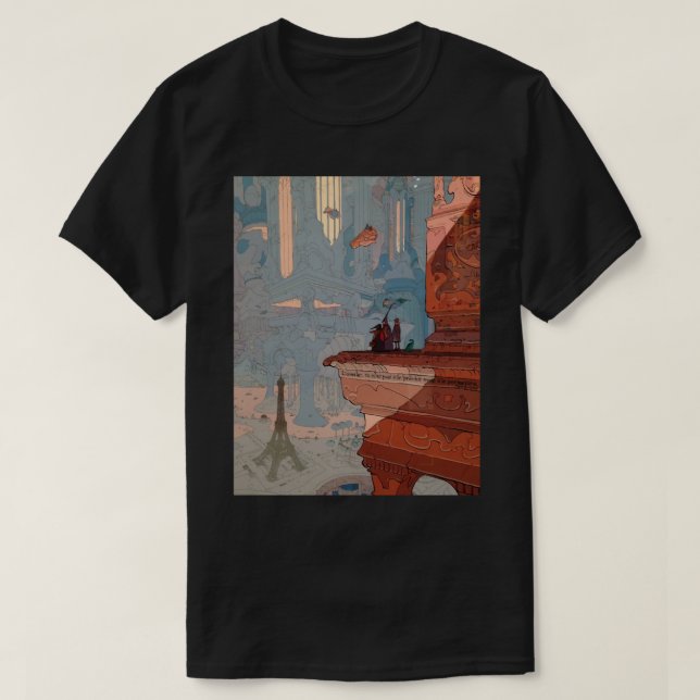 Jean Giraud (107) T Shirt (Design framsida)