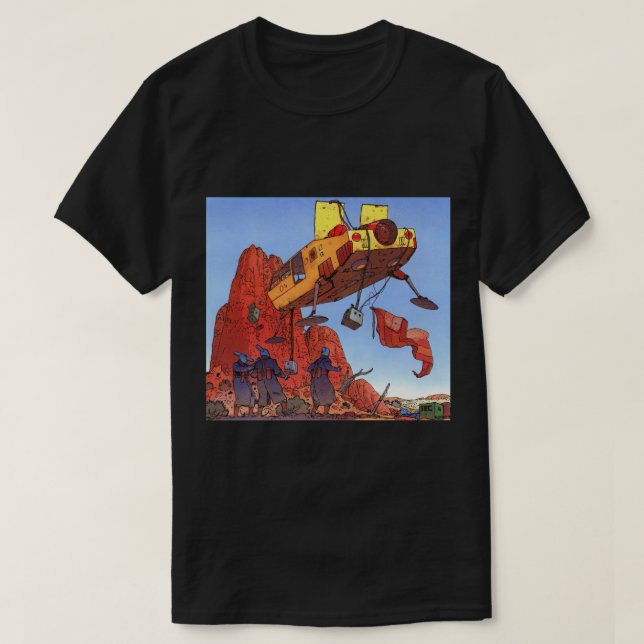Jean giraud (71) t shirt (Design framsida)