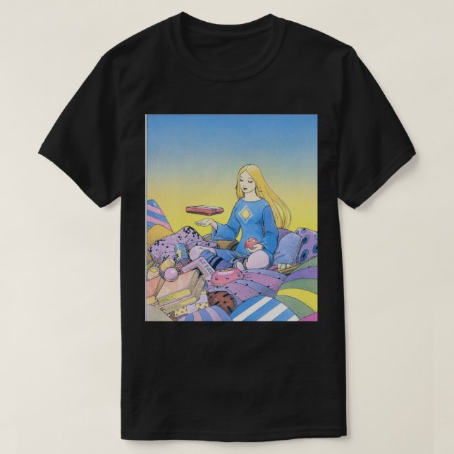 jean giraud art (1) t shirt (Design framsida)