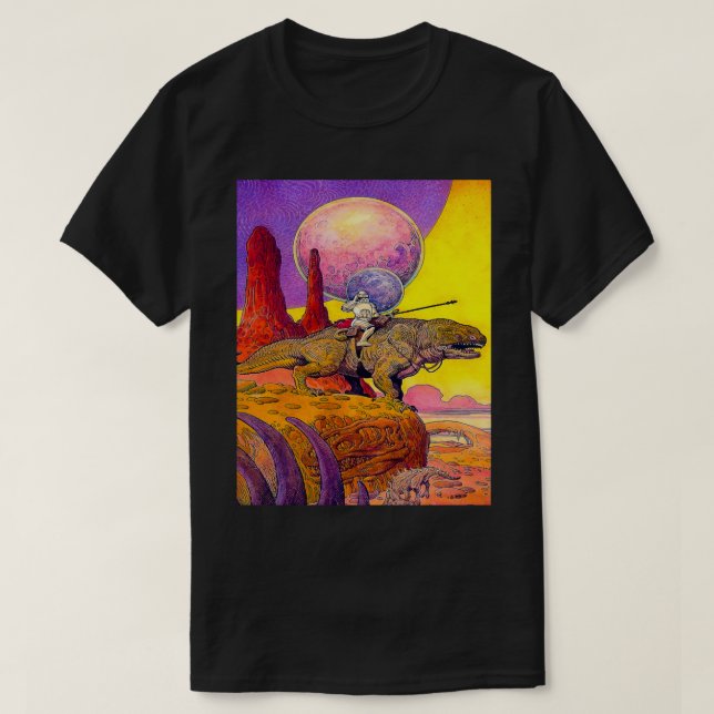 jean giraud art (4) t shirt (Design framsida)