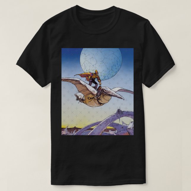 Jean Giraud Moebius T Shirt (Design framsida)