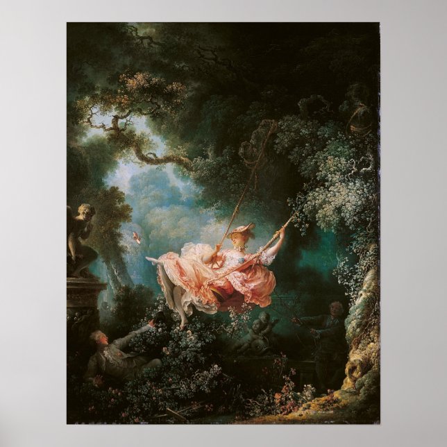 Jean-Honor Fragonard Swing Poster (Framsidan)