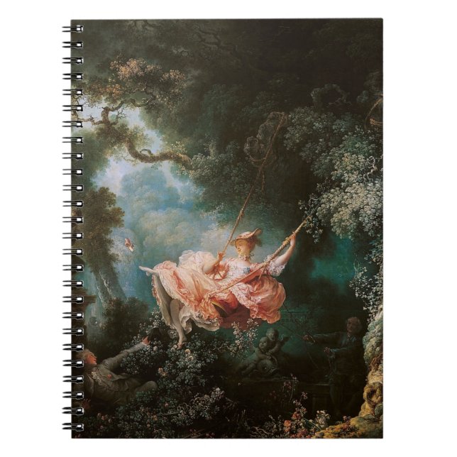 Jean-Honoré Fragonard är Swing Anteckningsbok (Framsidan)