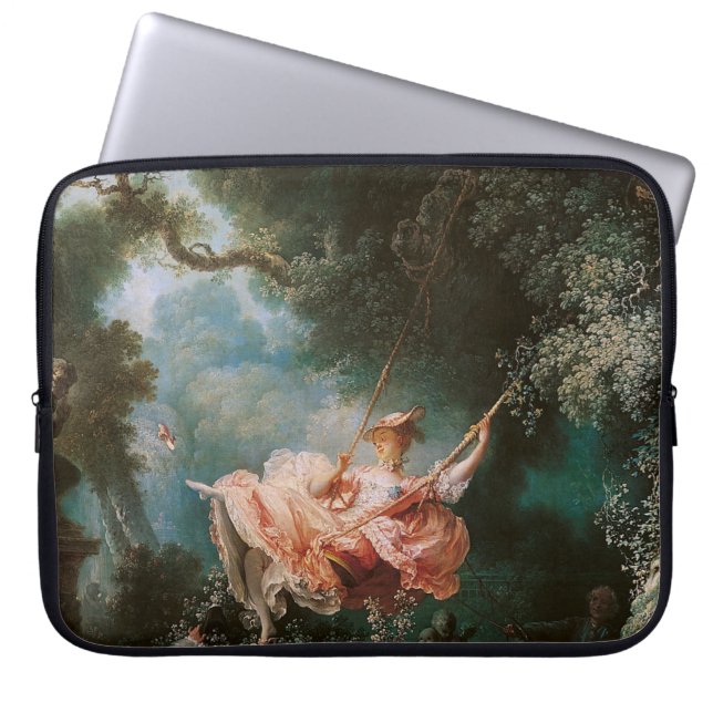 Jean-Honoré Fragonard är Swing Laptop Sleeve (Framsidan)