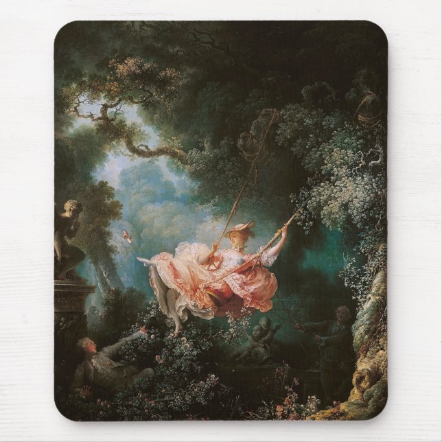 Jean-Honoré Fragonard är Swing Musmatta (Framsidan)