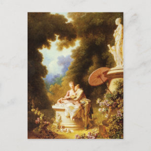 Jean-Honoré Fragonard Fine Art Vykort