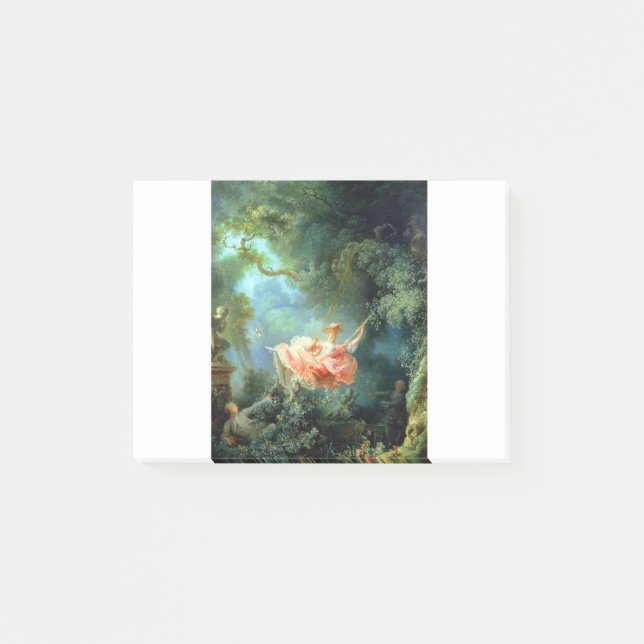 Jean Honore Fragonard Post-it Block (Framsida)