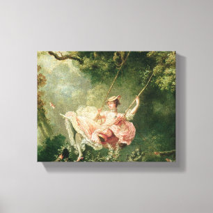 Jean-Honore Fragonard - Swing Canvastryck