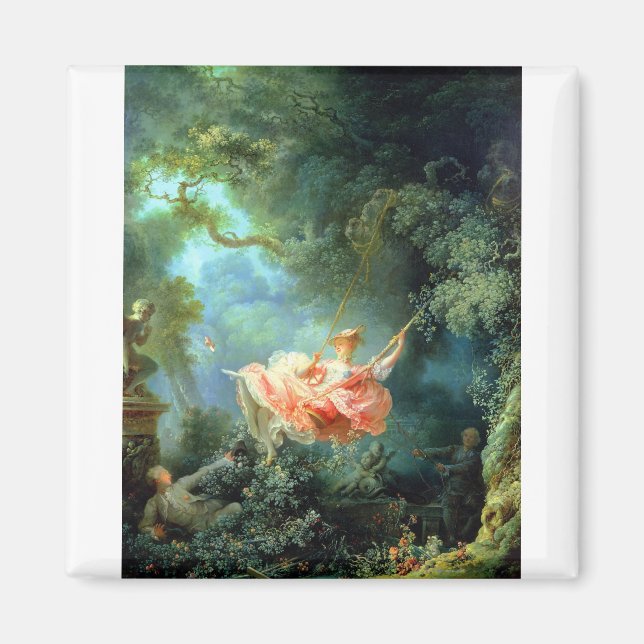 Jean Honore Fragonard Swing Magnet (Framsidan)