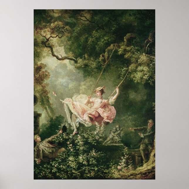 Jean-Honoré Fragonard - Swing Poster (Framsidan)