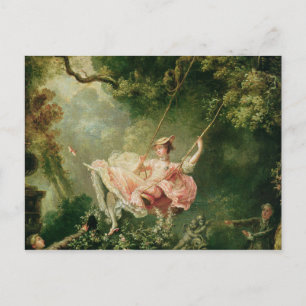 Jean-Honoré Fragonard - Swing Vykort