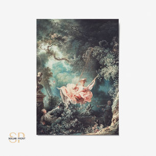 Jean-Honoré Fragonard, utskrift av konsthandling Vykort