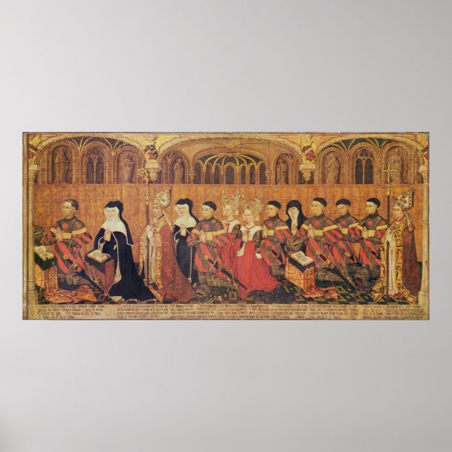 Jean I Jouvenel des Ursins med sin fru Poster (Framsidan)