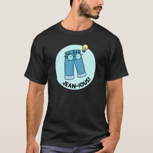Jean-ious Denim Byxor Pun Mörk T-Shirt