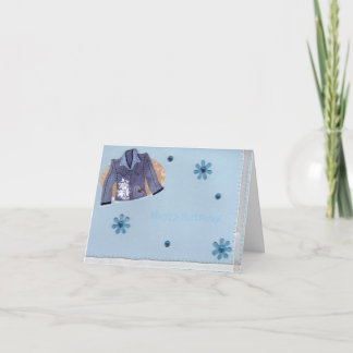 Jean Jacka Birthday Girly Card Kort