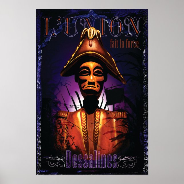 Jean-Jacques Dessalines carving Poster (Framsidan)