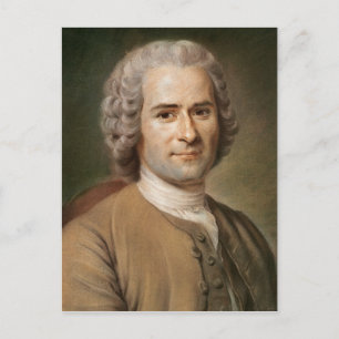 Jean-Jacques Rousseau efter 1753 Vykort