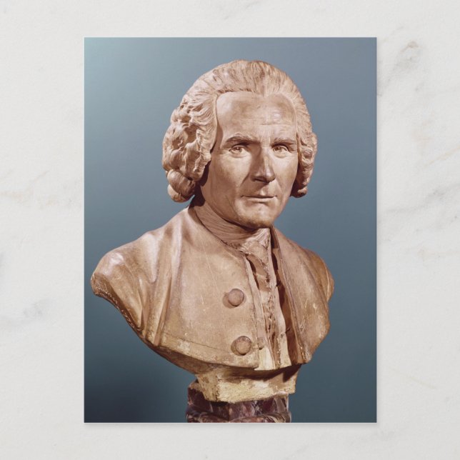 Jean-Jacques Rousseau Vykort (Framsida)