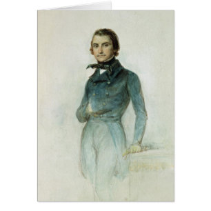 Jean Joseph Louis Blanc 1835 Hälsningskort