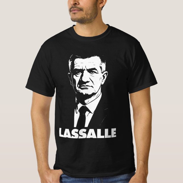 Jean Lassalle – Portrait Politique T Shirt (Framsida)