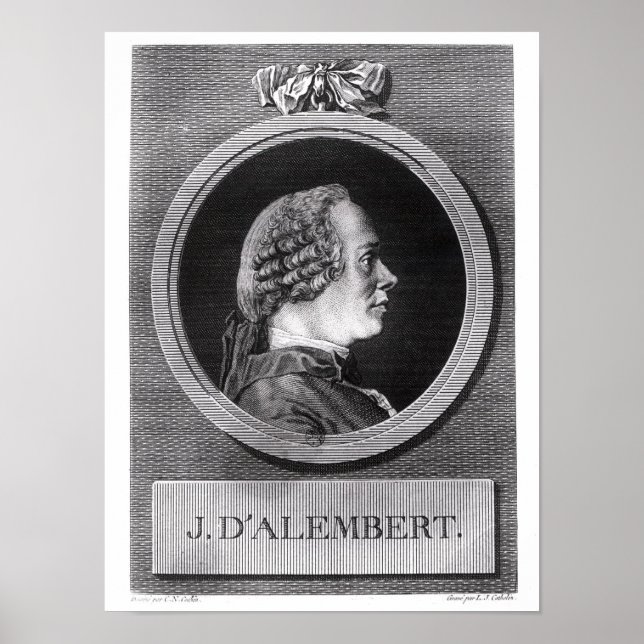 Jean le Rond d'Alembert Poster (Framsidan)