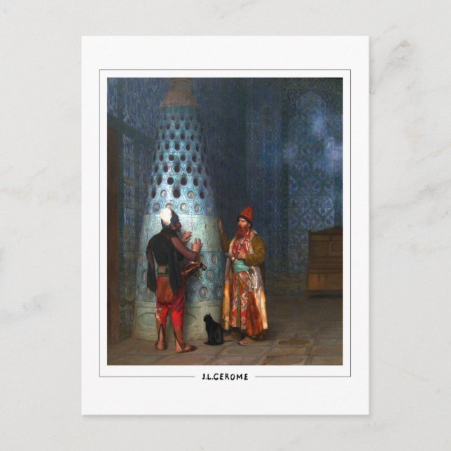 Jean-Léon Gérôme #102 - Utmärkt vykort (Framsida)