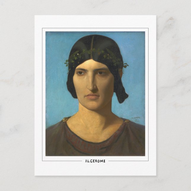 Jean-Léon Gérôme #116 - Fine Art Postcard Vykort (Framsida)