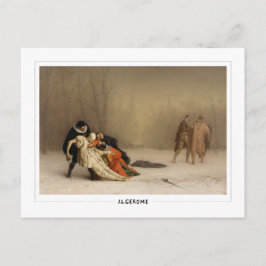 Jean-Léon Gérôme #11 - Finkonstpostkort Vykort
