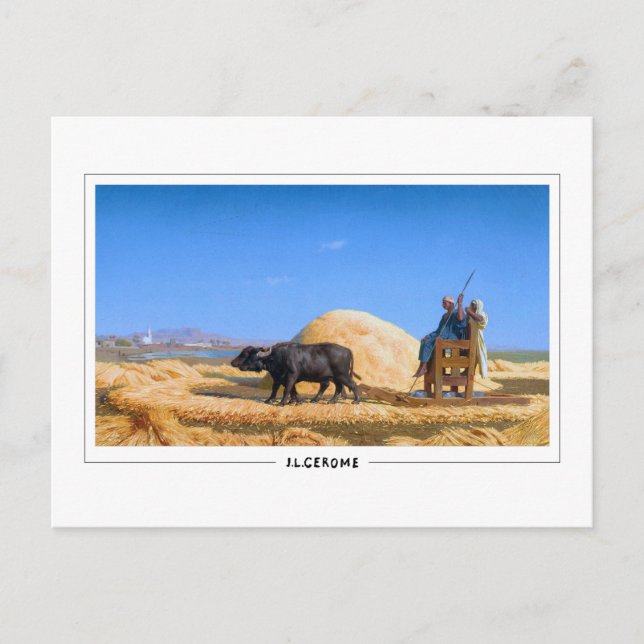 Jean-Léon Gérôme #185 - Fine Art Postcard Vykort (Framsida)