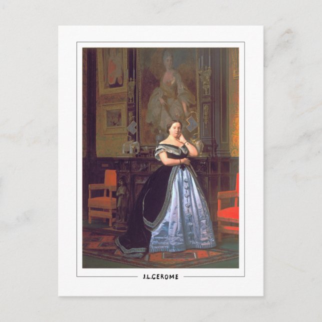 Jean-Léon Gérôme #189 - Fine Art Postcard Vykort (Framsida)