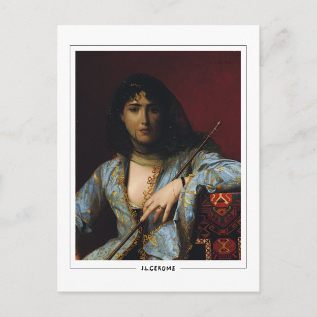 Jean-Léon Gérôme #258 - Fine Art Postcard Vykort (Framsida)