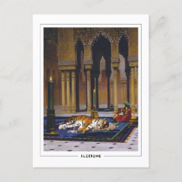 Jean-Léon Gérôme #28 - Fine Art Postcard Vykort