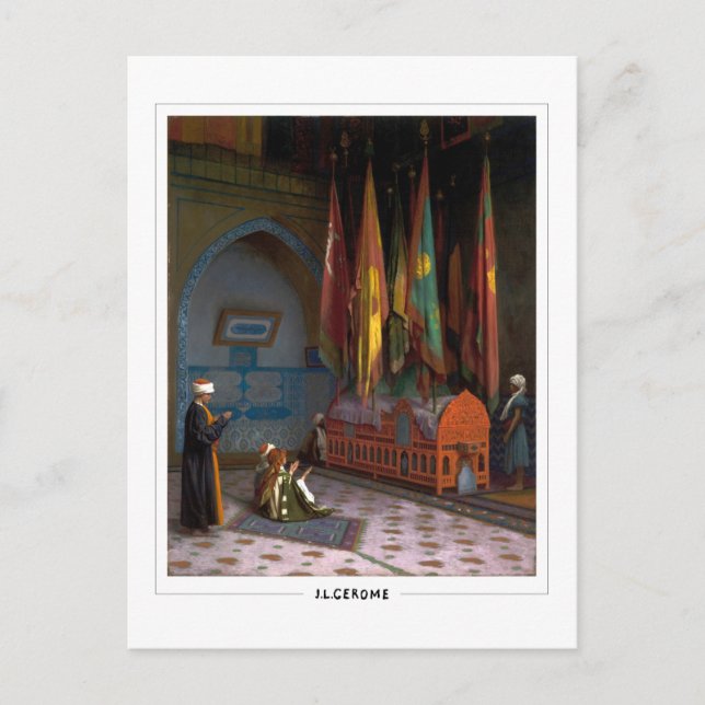 Jean-Léon Gérôme #338 - Fine Art Postcard Vykort (Framsida)