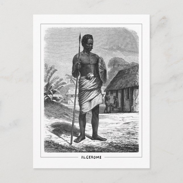 Jean-Léon Gérôme #354 - Fine Art Postcard Vykort (Framsida)