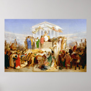 Jean-Léon Gérôme åldern av Augustus Poster