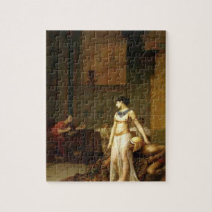 Jean-Leon Gerome-Cleopatra och Caesar Pussel