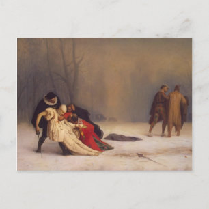 Jean-Leon Gerome- Duel efter maskkuppen Vykort