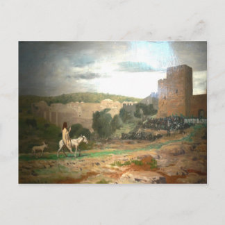 Jean-Leon Gerome - Kristi inresa i Jerusalem Vykort