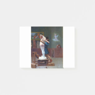 Jean Leon Gerome Pygmalion och Galatea Post-it Block