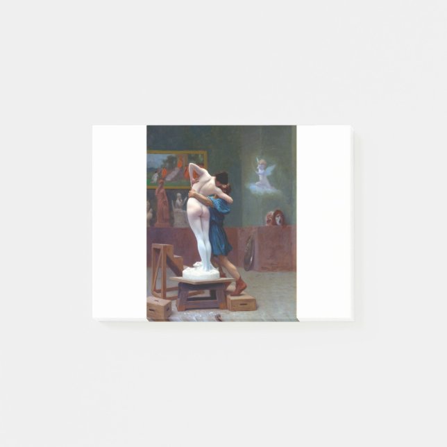 Jean Leon Gerome Pygmalion och Galatea Post-it Block (Framsida)