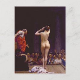 Jean Leon Gerome Selling Slaves i Rom Vykort